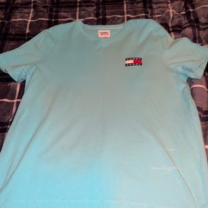 Mens XL blue tommy Hilfiger shirt